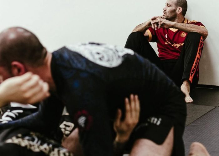 Entrenamiento de sumisión en MMA en Skullman Fight Team Barcelona